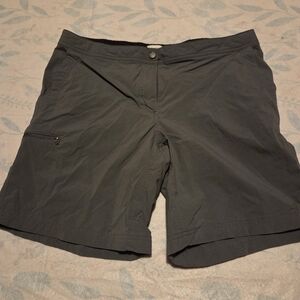 L.L. Bean Women's Dark Gray Cargo Shorts
